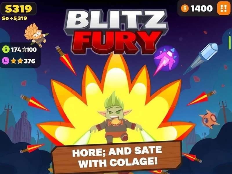 Blitz Fury Game Screenshot